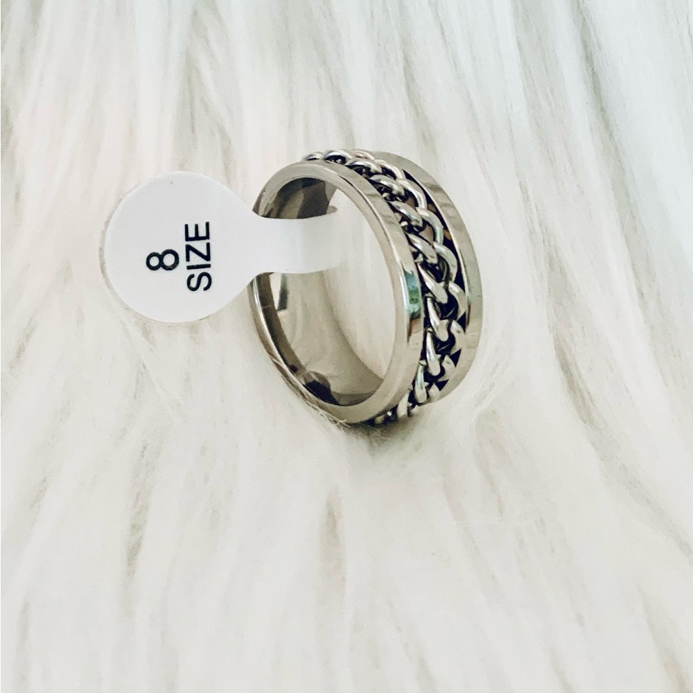 Spinning Fidget Ring for Men